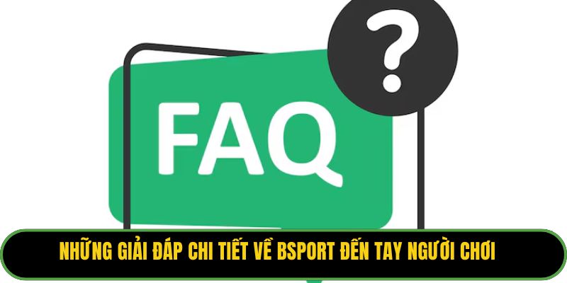 Những giải đáp chi tiết về Bsport đến tay người chơi